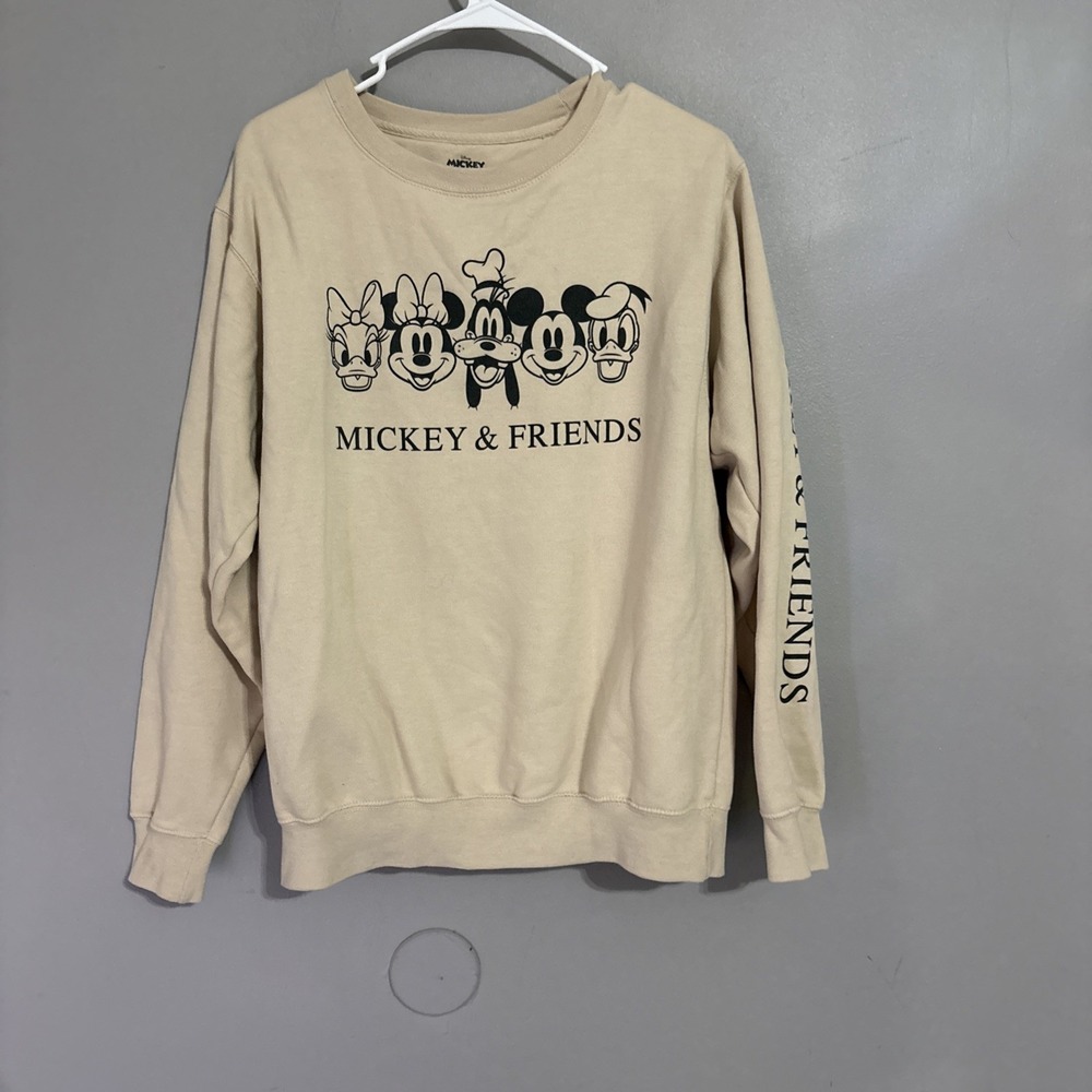 VINTAGE DISNEY MICKEY & FRIENDS CREWNECK SWEATSHIRT SMALL PULLOVER Y2K DONALD